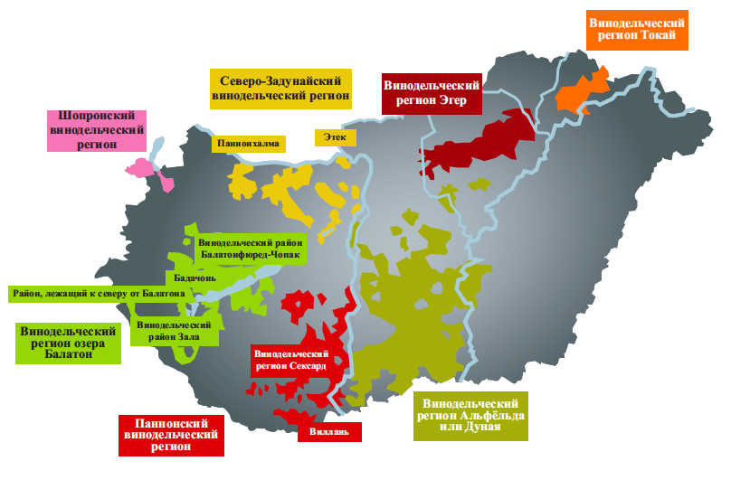 Регионы венгрии. Виноделие Венгрии карта. Винные регионы Венгрии карта. Винные регионы Венгрии.